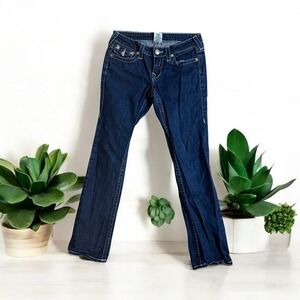 True Religion ws2572l23 Size 28 Studded Pocket Denim Skinny Jeans‎ Low Rise